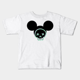 skull mouse graffiti art Kids T-Shirt